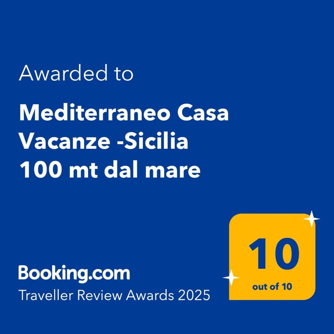 Mediterraneo Casa Vacanze -Sicilia 100 Mt Dal Mare Menfi Exterior photo